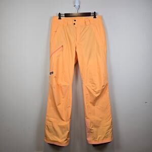 Patagonia Womens Size M Insulated Powder Town Pants Vivid Apricot 31185